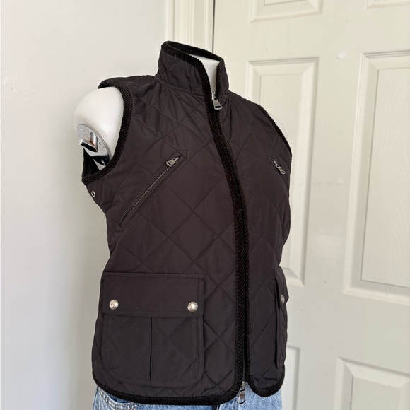 Ralph Lauren Black Quilted Vest - Picture 6 of 15